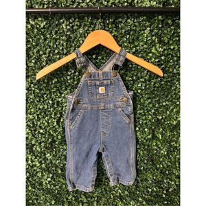 Carhartt Chore Overalls Size 3 Month Denim